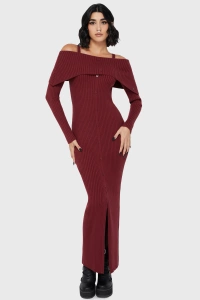 suknia KILLSTAR - DUSK (RED)