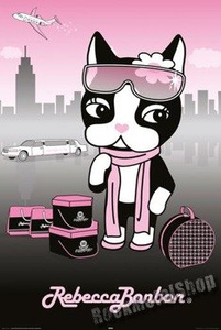 plakat REBECCA BONBON - PRETTY IN PINK