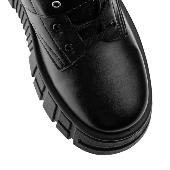 botki damskie ALTERCORE czarne (REMI VEGAN BLACK)