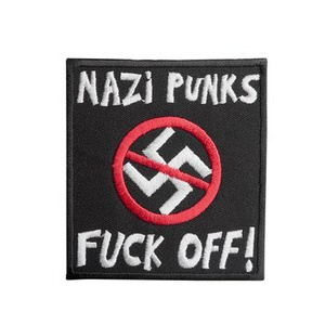 naszywka termiczna NAZI PUNKS - FUCK OFF