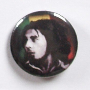 przypinka BOB MARLEY
