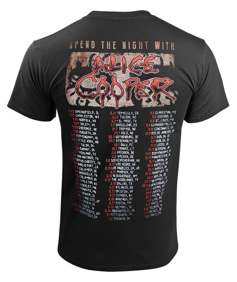 koszulka ALICE COOPER - SPEND THE NIGHT WITH SPIDERS