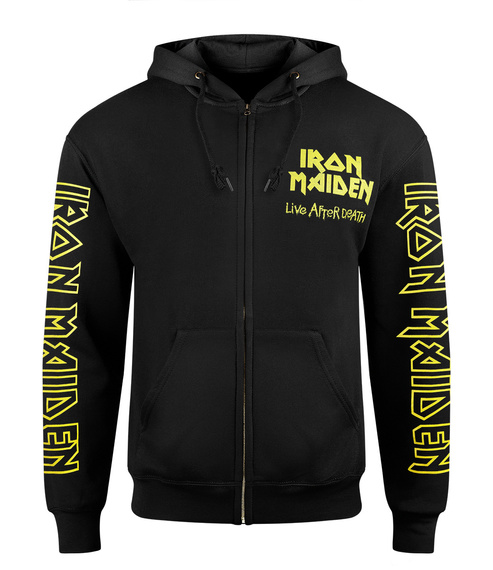bluza IRON MAIDEN - LIVE AFTER DEATH rozpinana z kapturem