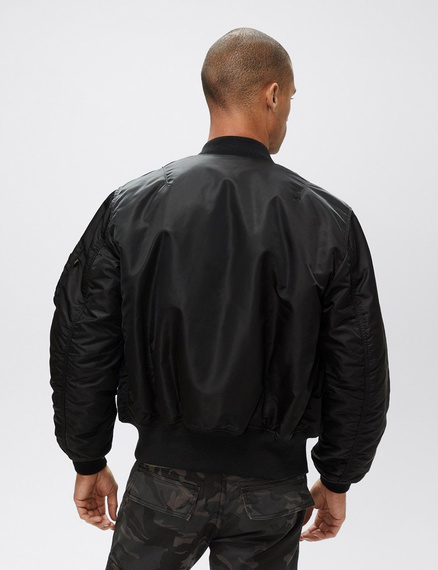 kurtka flyers ALPHA INDUSTRIES - MA 1 BLACK