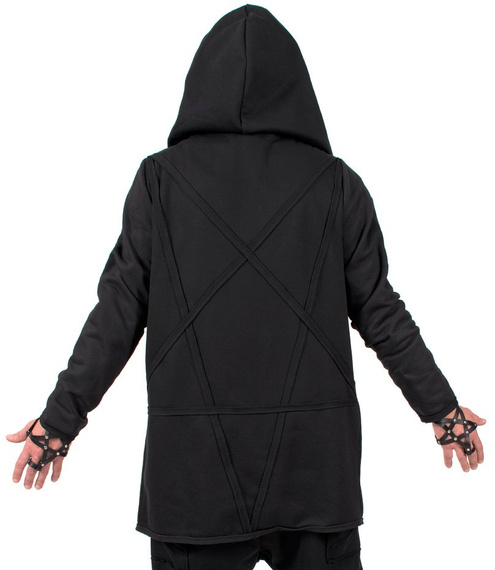 bluza AMENOMEN - PENTAGRAM, z kapturem