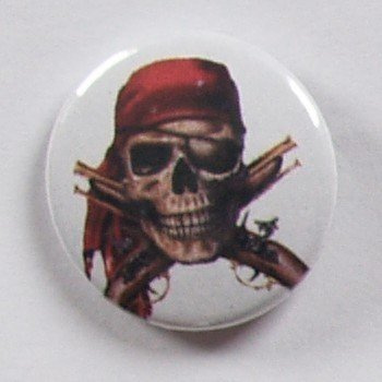 przypinka PIRATE SKULL