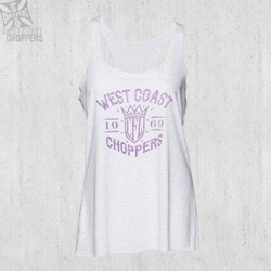 bluzka damska WEST COAST CHOPPERS - CFL RACERBACK, na ramiączkach 