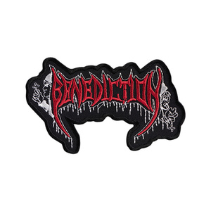 naszywka termiczna BENEDICTION - LOGO RED