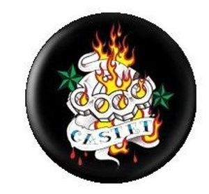 przypinka CASTET - OGIEŃ