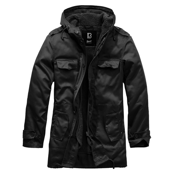 kurtka BW PARKA FOREST black, USZKODZONA