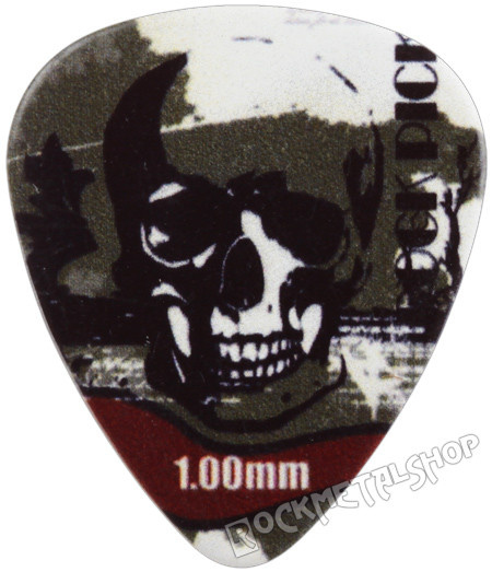 kostka gitarowa ROCK PICK - SKULL