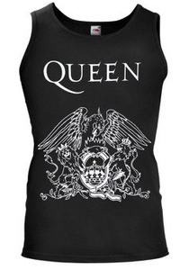 koszulka na ramiączkach QUEEN WHITE