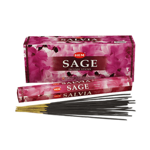 kadzidełka SAGE (SZAŁWIA), zestaw 6 opakowań (120 szt.)
