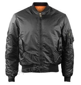 kurtka flyers MA1 SCHWARZ, USZKODZONA