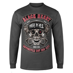 longsleeve BLACK HEART - RASCAL