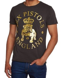 koszulka SEX PISTOLS - BULLDOG szara