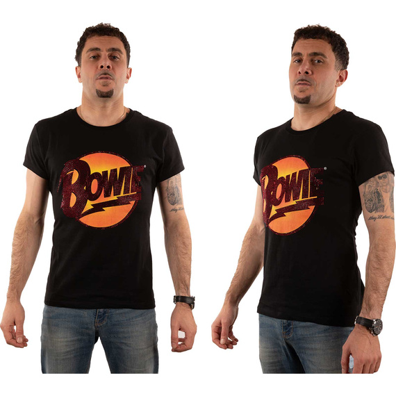 koszulka DAVID BOWIE - DIAMOND DOGS LOGO (DIAMANTE)