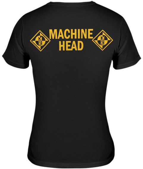 bluzka damska MACHINE HEAD - YELLOW SIGN