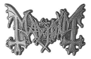 przypinka MAYHEM - LOGO