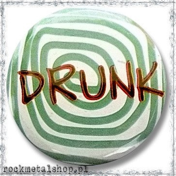 przypinka duży DRUNK Tabassum