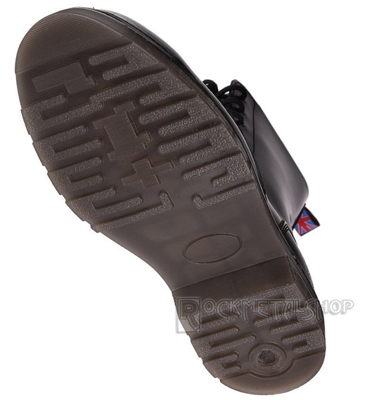 glany NEVERMIND - CZARNE (10 dziurek) polerowane