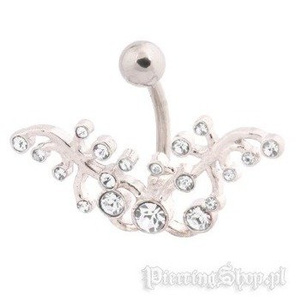 kolczyk do pępka ORNAMENT [BST677]