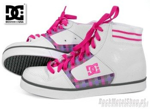 buty damskie DC- MANTECA SLIM (WHITE/PINK)