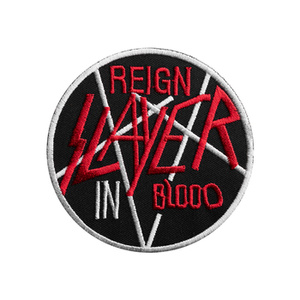 naszywka termiczna SLAYER - REIGN IN BLOOD WHITE