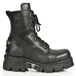 buty NEW ROCK ITALI NEGRO, REACTOR NEGRO S/H [M.563-S1]