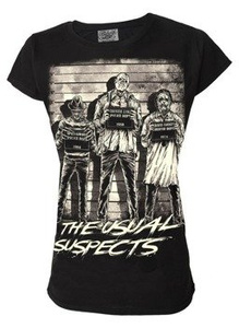 bluzka damska DARKSIDE - THE USUAL HORROR SUSPECTS