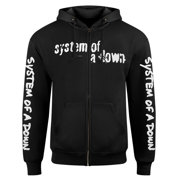 bluza SYSTEM OF A DOWN - CELOWNIK rozpinana z kapturem