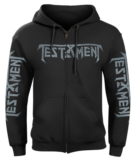 bluza TESTAMENT - BROTHERHOOD OF THE SNAKE  rozpinana, z kapturem