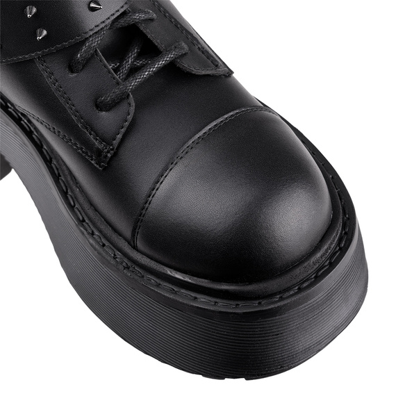 botki damskie ALTERCORE czarne (ABYSS VEGAN BLACK)