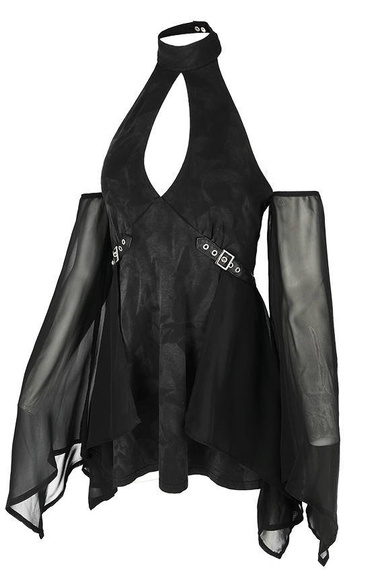 sukienka HALTERNECK FLOATY TUNIC