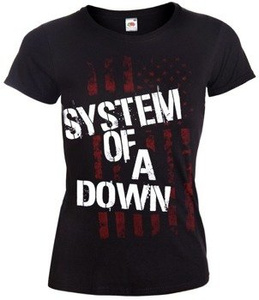 bluzka damska SYSTEM OF A DOWN - FLAG