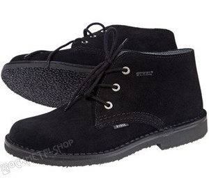 buty zamszowe STEEL - BLACK "SZCZURKI"