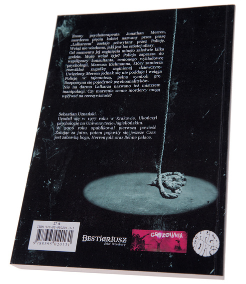 książka SZNURKI autor: Sebastian Uznański