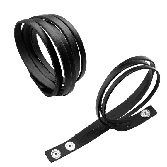 pieszczocha GŁADKA RZEMYKI czarna