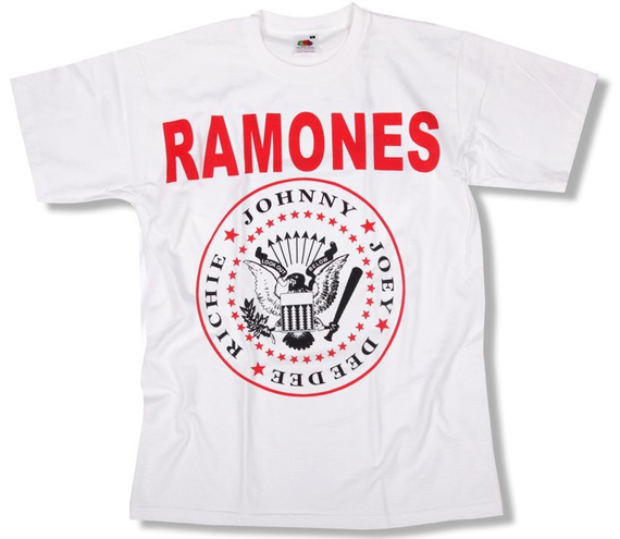 koszulka RAMONES - TOMMY, JOHNNY, JOEY, DEEDEE 