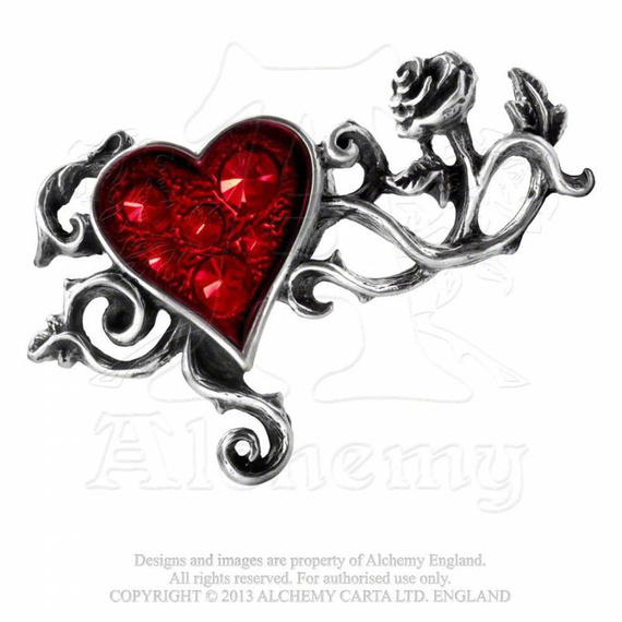 pierścień BED OF BLOOD ROSES