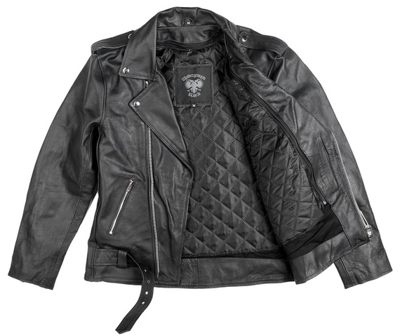 kurtka RAMONESKA - SPLIT LEATHER, USZKODZONA