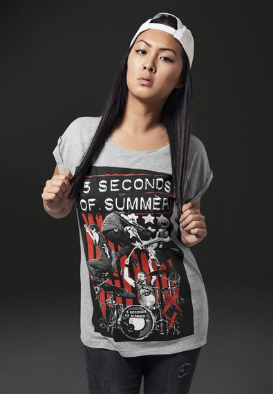 bluzka damska 5 SECONDS OF SUMMER - LONGPRINT