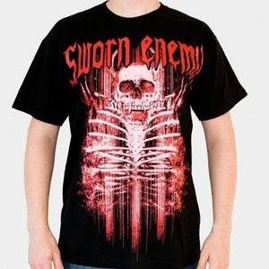koszulka SWORN ENEMY - SKULL BLACK (BLACK)