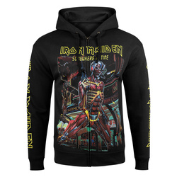 bluza IRON MAIDEN - SOMEWHERE IN TIME rozpinana z kapturem
