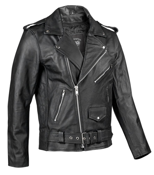 kurtka RAMONESKA - SPLIT LEATHER, USZKODZONA