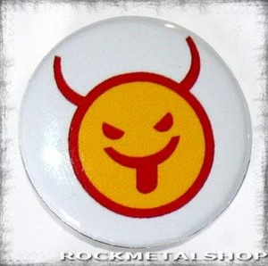 przypinka DEVIL FACE