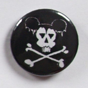 przypinka SKULL MOUSE