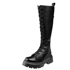 kozaki damskie ALTERCORE czarne (CAMILLA BLACK)