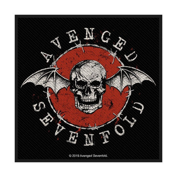 naszywka AVENGED SEVENFOLD - DISTRESSED SKULL
