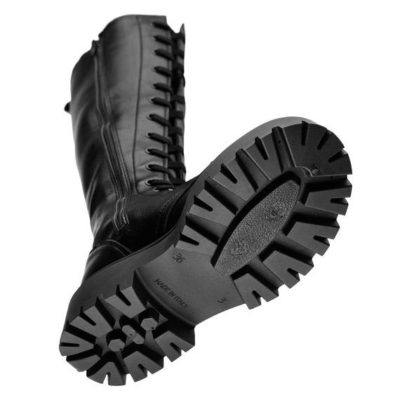 kozaki damskie ALTERCORE czarne (CAMILLA BLACK)